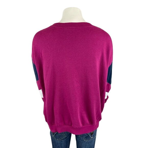 Wizarding World Harry Potter Womens Sweatshirt Juniors Large Long Sleeve Purple - Picture 2 of 6